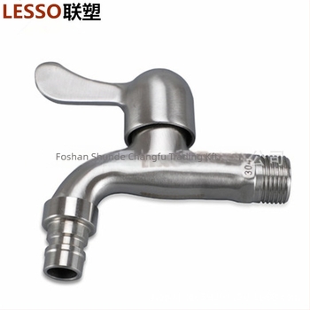 Joint Plastic W89102 rozsdamentes acél mosógép csaptelep, kerámia szeleppel, DN15 menetes csatlakozás, 1.6 MPa