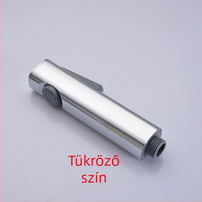 Nyomásos zuhanyfej masszázs funkcióval, ABS anyag, spirálos szerelés, elektroplakált bevonat