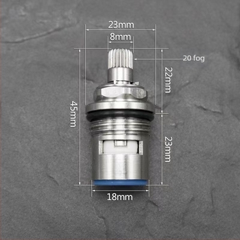 Kerámia szeleptömítő, 304 rozsdamentes acélból készült csaptelehez, gyors nyitás, modell A-1, egyrészes kialakítás, szeleptípus: egyéb