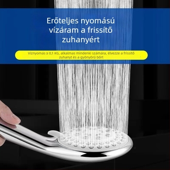 Boyimei Hordozható Kézi Zuhanyfej – ABS, Spray és Eső Funkció, Modell S001