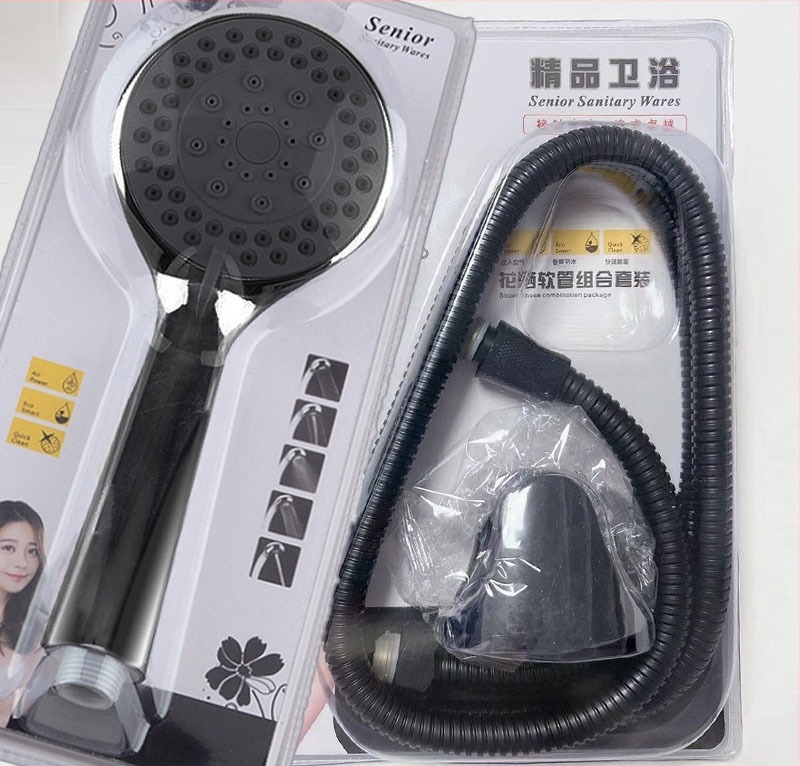 Boyimei Hordozható Kézi Zuhanyfej – ABS, Spray és Eső Funkció, Modell S001