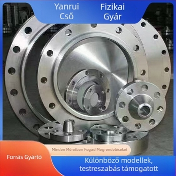 Szénacél flanša lap, keresztirányú típus, hegesztett csatlakozás, korrózióálló, nagy nyomásállóság