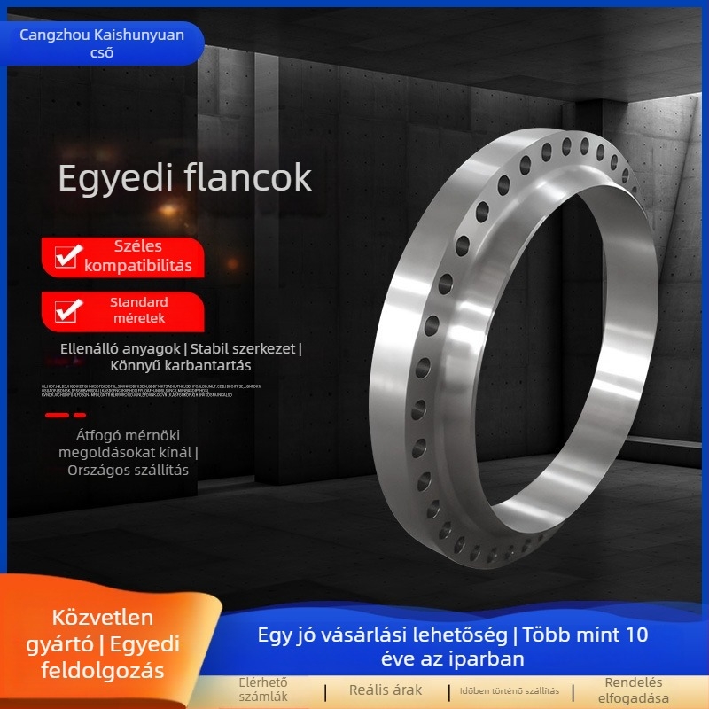 Szénacélból készült csatlakozólemez, horizontális típus, hegesztett kapcsolódás, modell 10, osztály 1