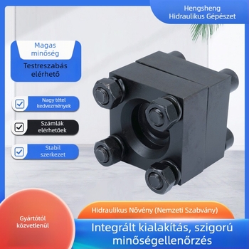 Négyzet alakú rozsdamentes acél flanš, oldalirányú típus, hegesztett csatlakozás, magas nyomásállóság