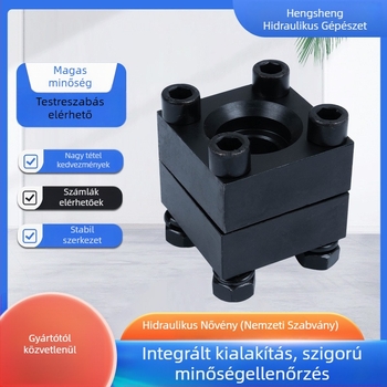 Négyzet alakú rozsdamentes acél flanš, oldalirányú típus, hegesztett csatlakozás, magas nyomásállóság