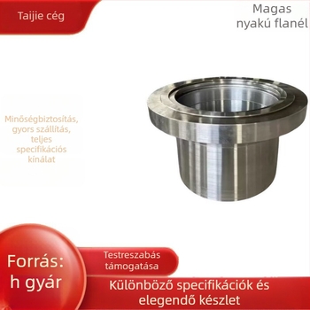 Kovácsolt szögletes acél flanx, hegesztett csatlakozás, DN25–DN2000, GB/T12459-2017, korrózióállóság és nagy nyomásállóság