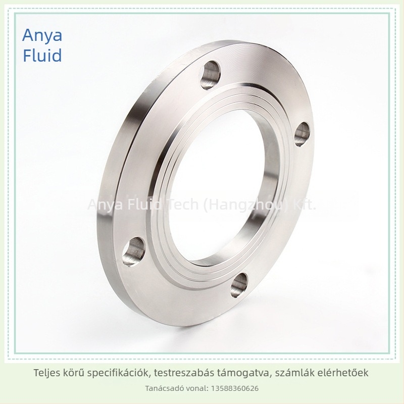Rozsdamentes acél socket-weld flange pad, kereszttípus, csavaros csatlakozás, PN16, HG/T20692 2009