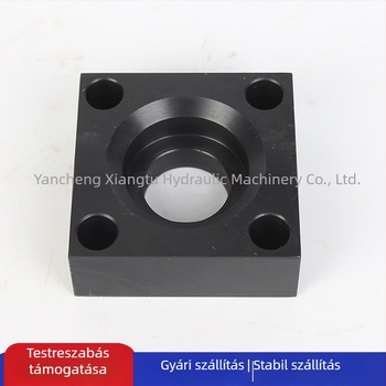 Szénacél hidraulikus négyzet alakú socket-weld csatlakozású flanész, oldaltípus, korrózióálló, modell JB/ZQ4485, szabvány JB/ZQ4486