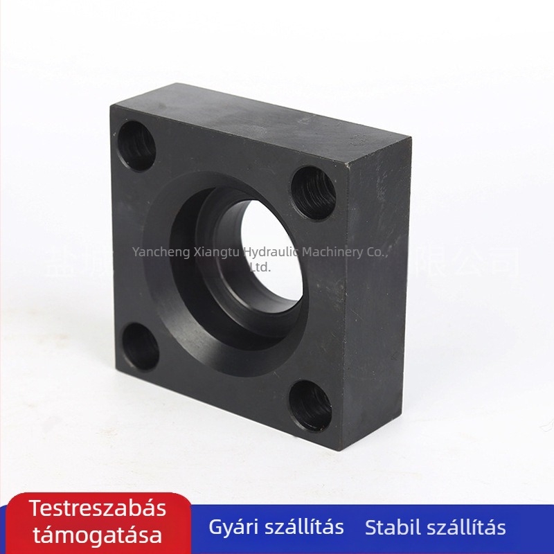 Szénacél hidraulikus négyzet alakú socket-weld csatlakozású flanész, oldaltípus, korrózióálló, modell JB/ZQ4485, szabvány JB/ZQ4486