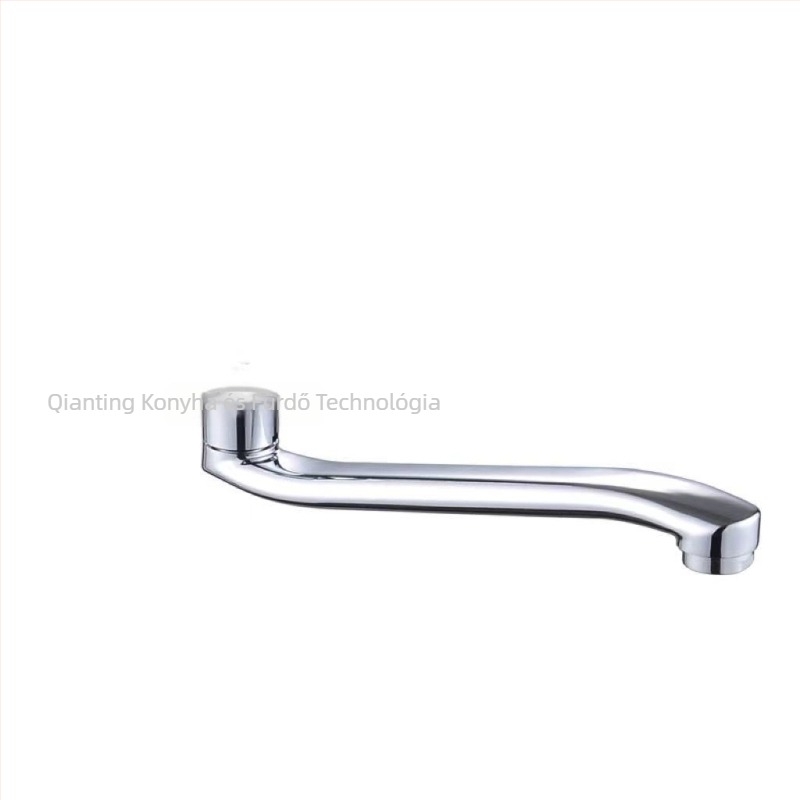 Konyhai mosogató csap lengő funkcióval, falba épített, DN15 4-pontos csatlakozás, rézből készült szeleptest