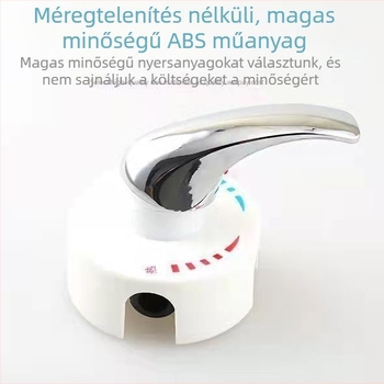Elektromos vízmelegítő keverőcsap | ABS test | Keramikus szeleptest | Egyszeres kialakítás | Műanyag permetezett felület
