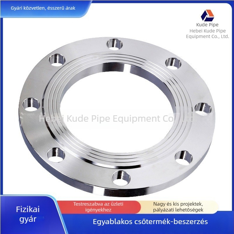 Q235 szénacél síkhegesztett flange, DN15–DN4000, GB/T 9124 szabvány, galvanizált