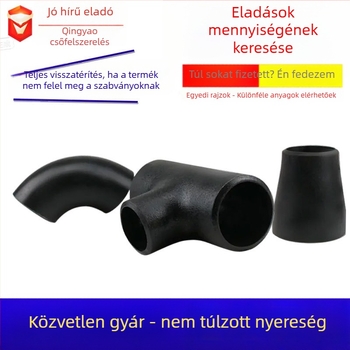 Axiális szénacél zárólemez, hegesztett csatlakozás, nagy nyomás elleni ellenállás, nemzeti szabvány