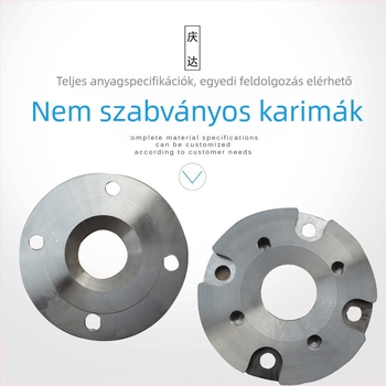 Rozsdamentes acélból készült csatlakozógyűrű és flanš: hideg- és melegen hengerelt változat, gyűrű és lemez a gyártáshoz