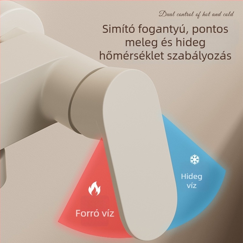 Rejtett zuhanyfejjel rendelkező zuhanykészlet – négyszögletes forma, Space alumínium, funkciók: permetezés és eső, bevonat Baking Paint, modell Hsn178
