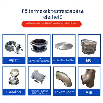 Szénacél butt-weld flange, oldalsó típus, hegesztett kapcsolattal, Yapeng márka, minősítés: Qualified