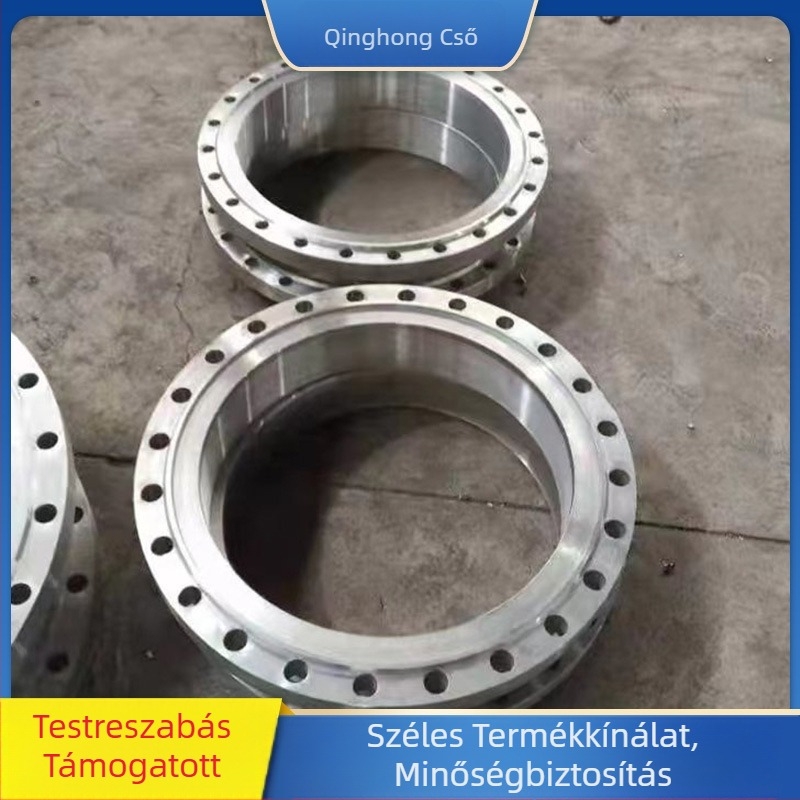 Duktilis vasból készült idom, oldal típusú, hegesztett csatlakozás, jó rugalmasság, korrózióállóság és nagy nyomás elleni ellenállás.