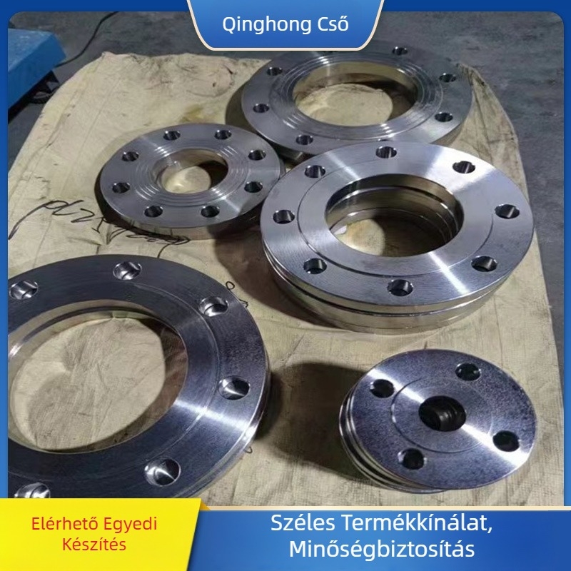 Duktilis vasból készült idom, oldal típusú, hegesztett csatlakozás, jó rugalmasság, korrózióállóság és nagy nyomás elleni ellenállás.