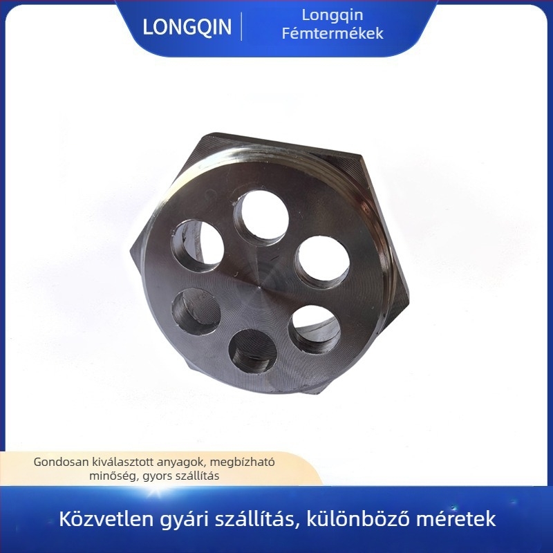 Rozsdamentes acél hatszögletű flange csavaros kapcsolattal — nem szabványos modell Long QIN