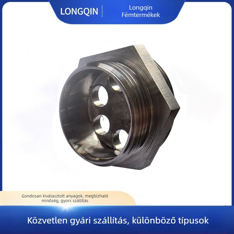 Rozsdamentes acél hatszögletű flange csavaros kapcsolattal — nem szabványos modell Long QIN