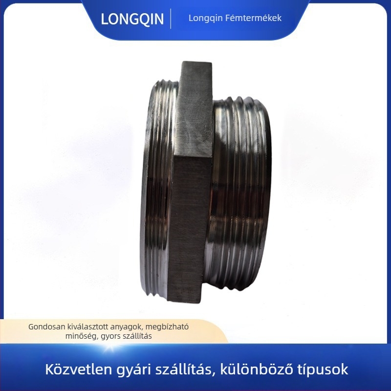 Rozsdamentes acél hatszögletű flange csavaros kapcsolattal — nem szabványos modell Long QIN