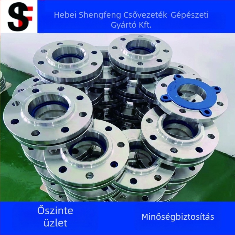 Ötvözött acélból készült hegesztett flange, vízszintes típus, HG/T20592-2009, korrózióálló és magas nyomásállóság