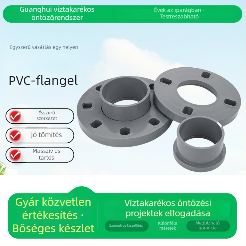 PVC peremes csőcsatlakozó öntözőcsövekhez, modell 20, korrózióálló, Guanghui márka