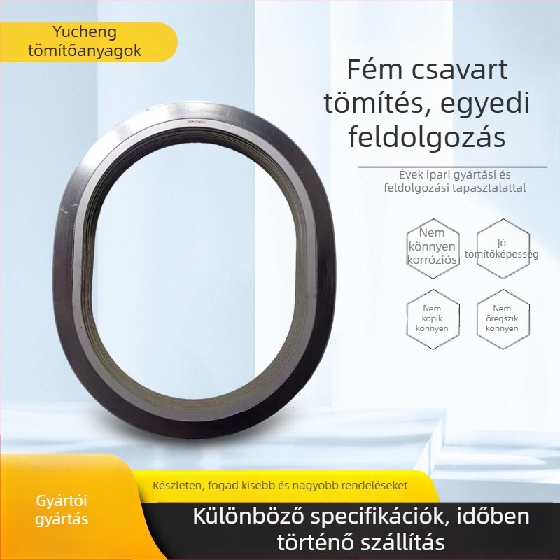 304 rozsdamentes acél tömítés flanxhoz – tengelytömítés, hőmérsékletállóság és nyomásállóság