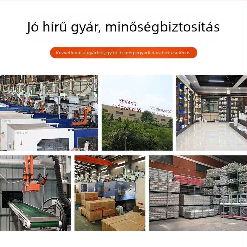 PVC lélegző sapka integrált légkivezetővel, külön szétválasztható esősapka, gömb alakú lélegző sapka, cső ventiláció (méretek 75, 110, 160, 180)