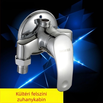 Nyílt zuhany-keverő készlet TG-MING, részben réz, CE tanúsítvány, egyetlen csatlakozás