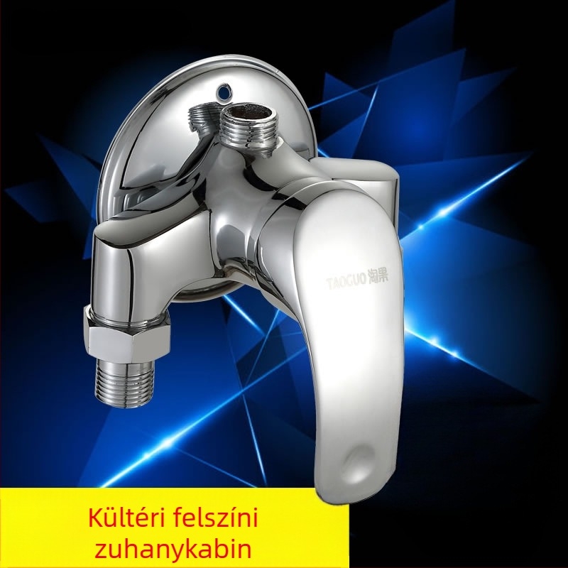Nyílt zuhany-keverő készlet TG-MING, részben réz, CE tanúsítvány, egyetlen csatlakozás