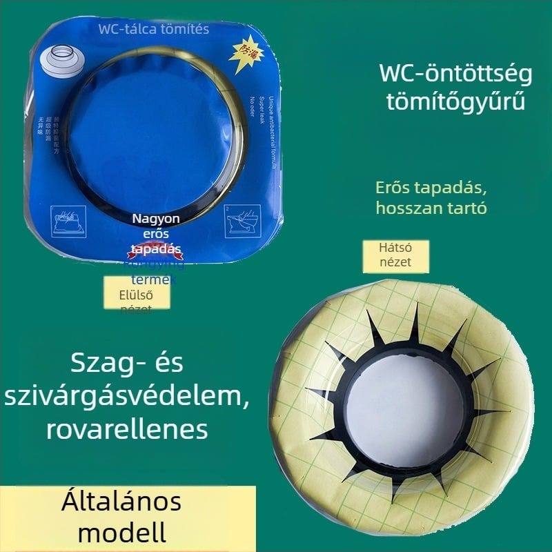 WC flanx tömítés – gumi, Huixin márka, kézi telepítés, injekciós öntés, modern minimalist dizájn