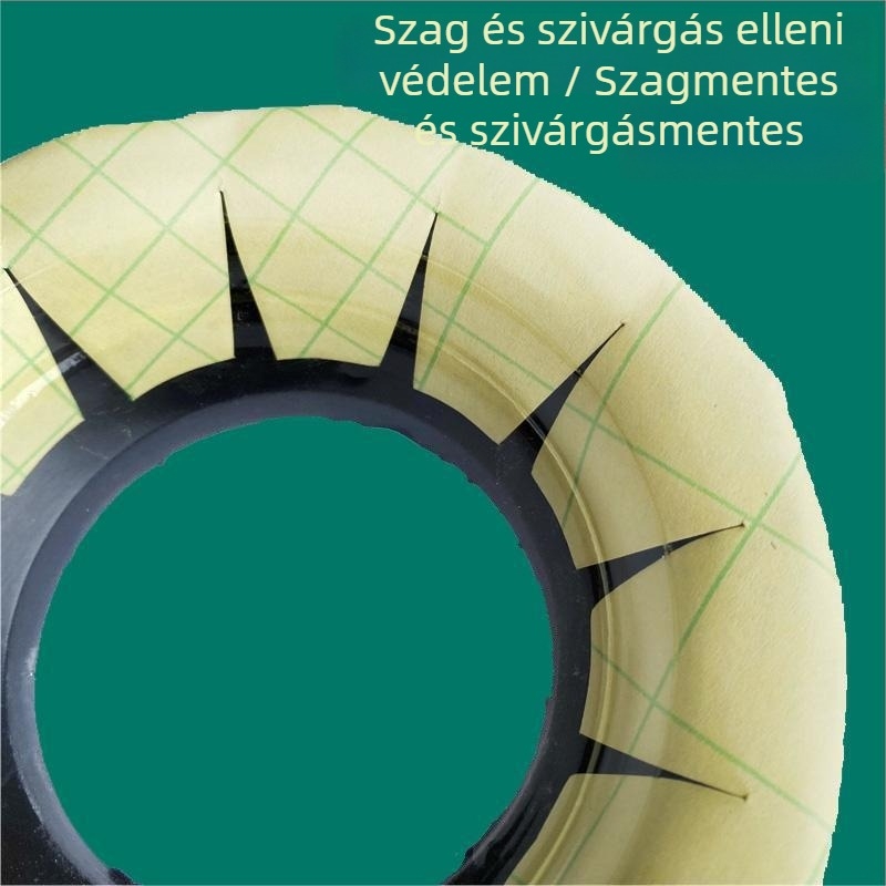 WC flanx tömítés – gumi, Huixin márka, kézi telepítés, injekciós öntés, modern minimalist dizájn