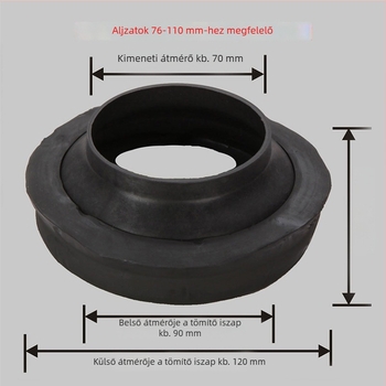 WC-flánc tömítőgyűrű, gumi, ülő flanx, tömítés, modern egyszerű stílus, testreszabás