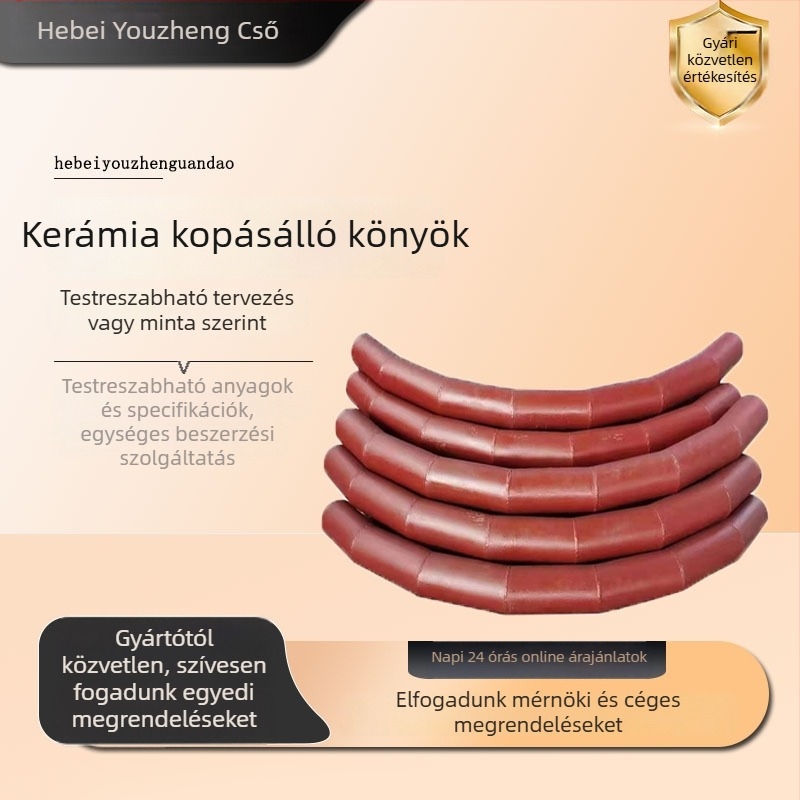 Szénacélból készült 90°-os könyökszerelvény, hegesztett csatlakozás, DN50, falvastagság 4 mm