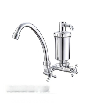 QT9936 konyhai mosogató keverőcsap, falba épített kivitel, ABS anyag, 10–80°C működési tartomány