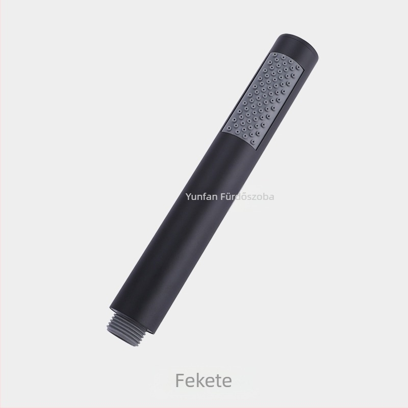 Kézi réz zuhanyfej, hengeres forma, esőfunkció, modell C-117, krómozott felület
