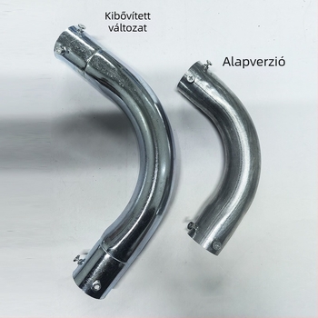 Cső könyökidom, KBG/JDG sorozat, hüvelykapcsolat, átmérő 1, falvastagság 1, korrózióálló