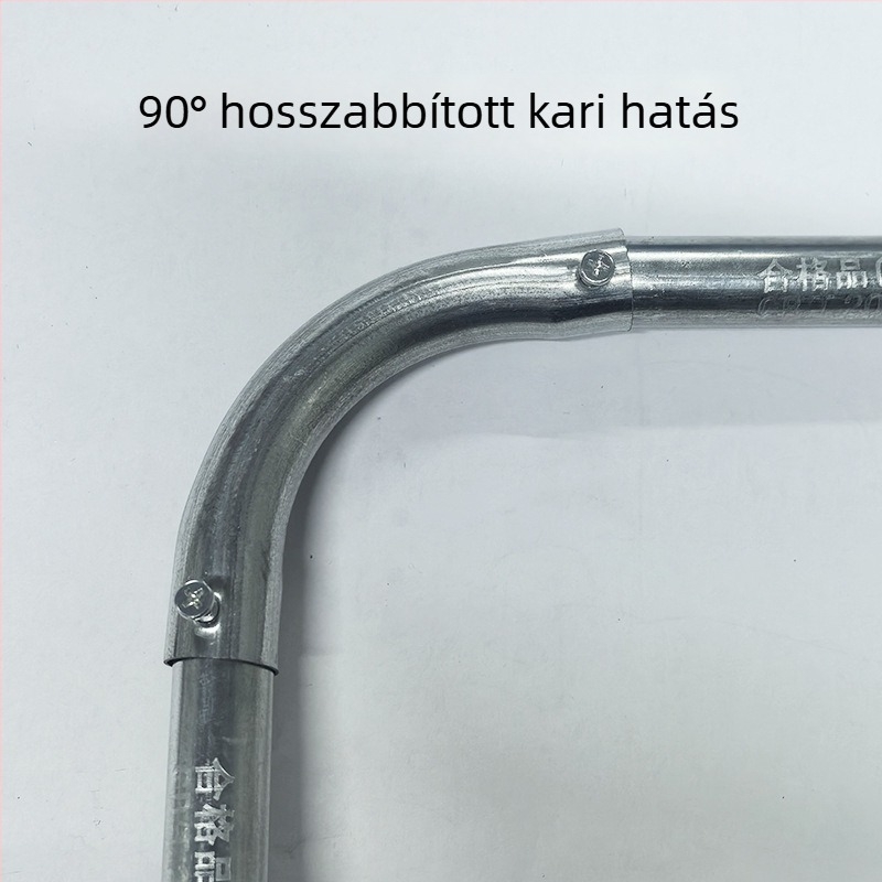 Cső könyökidom, KBG/JDG sorozat, hüvelykapcsolat, átmérő 1, falvastagság 1, korrózióálló