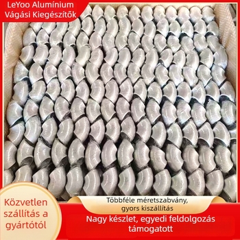 Alumínium ívcsőidom, seamless hegesztés, falvastagság 2–20 mm, egyéni átmérő, 90° és 45°