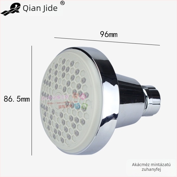 Zuhanyfej, műanyag kivitel, eső funkció, modern minimalista design, modell 4FZTPT