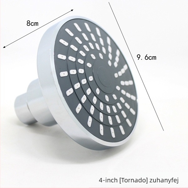 Zuhanyfej, műanyag kivitel, eső funkció, modern minimalista design, modell 4FZTPT