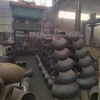 Szénacél hosszú radiussal rendelkező könyök, 90°, fokozatosan csökkenő átmérővel, hegesztett csatlakozás, osztály A.