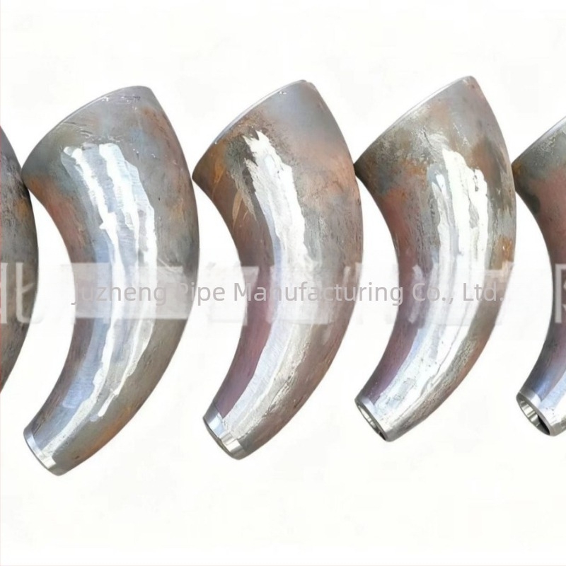 Szénacél hosszú radiussal rendelkező könyök, 90°, fokozatosan csökkenő átmérővel, hegesztett csatlakozás, osztály A.