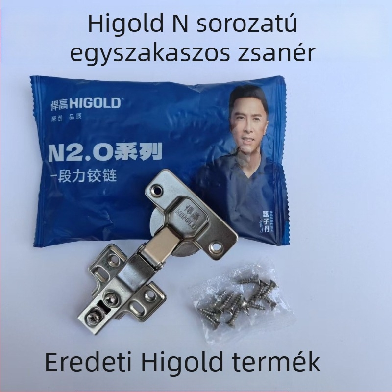 Genuine Huaniu Huma szekrényajtó pántok hidraulikus csillapítással – gardrób ajtókhoz, rugós, egyenes karral, otthoni használatra