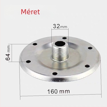 Rozsdamentes acél nyomás-tartály flan tömítés csatlakozó fedél