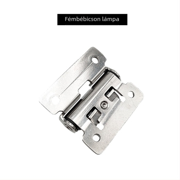 Csillapító zsanér HHPT3/7/15, rozsdamentes acél, pillangó típus, nyomaték állítható, csavaros rögzítés