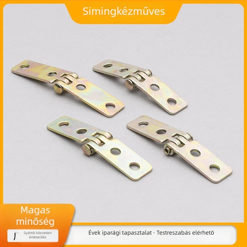 Szekrényajtó pánt, modell CSM-66, vas, elektroplating felület, modern minimalista stílus, testreszabható feldolgozás