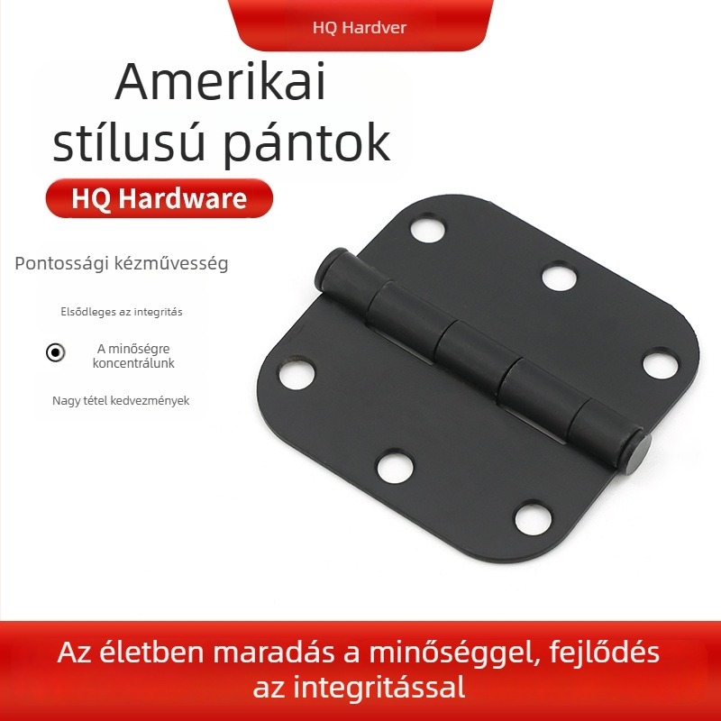 HZ pánt – vasból készült, vékony, hagyományos típusú pánt, galvanizált felület, modern egyszerű stílus, magáncímkézésre alkalmas