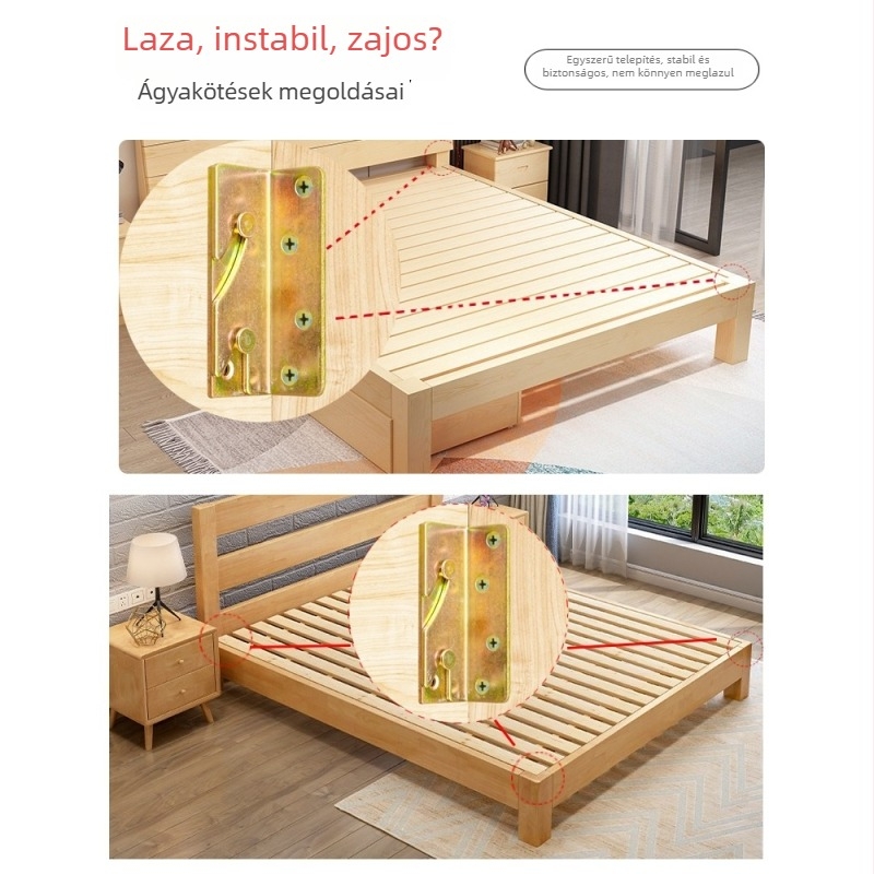 Ágy hardver készlet | Modell: Solid wood bed buckle hardware accessories; Márka: Times Hardware; Stílus: Modern egyszerűség